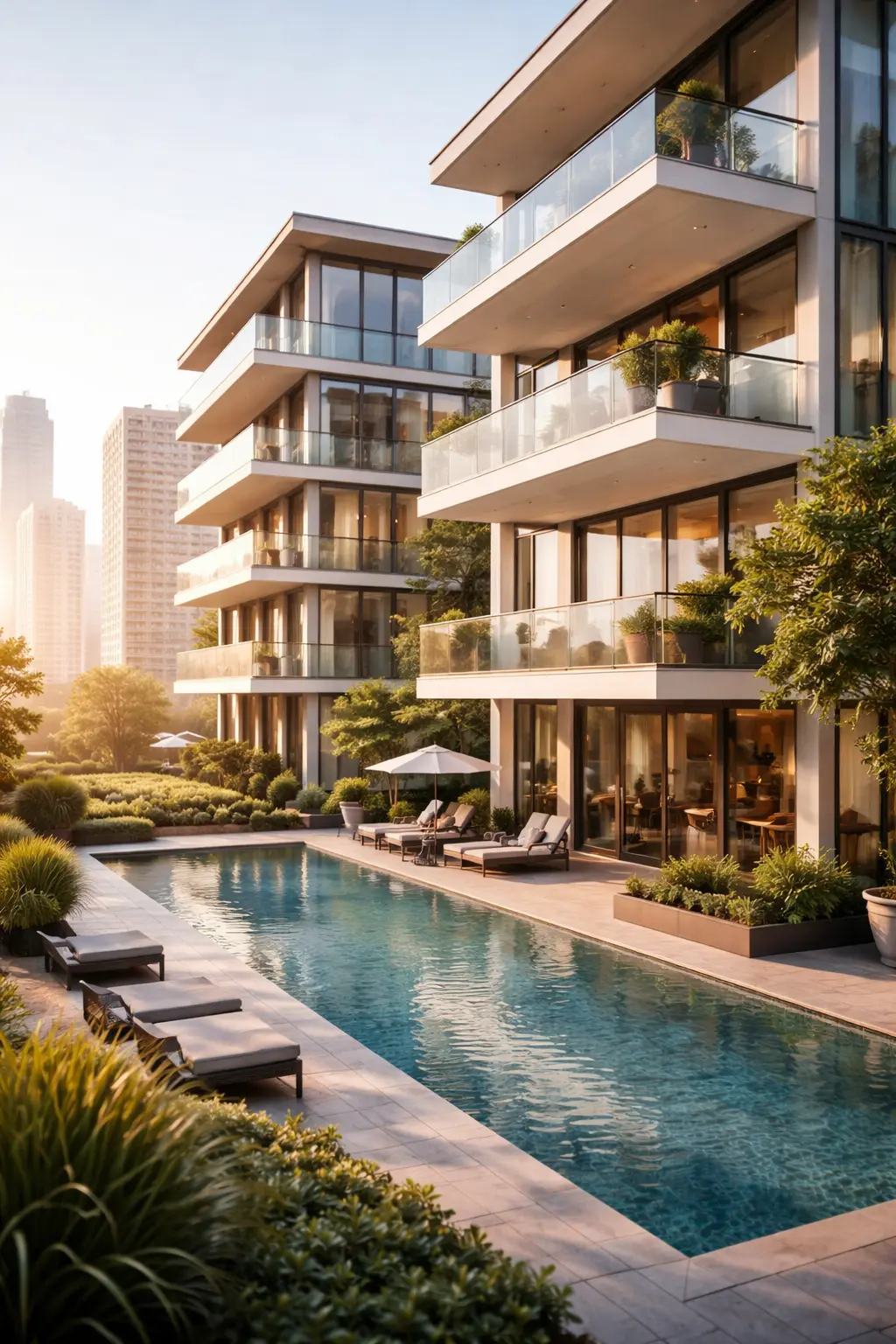 Modern residential property development representing real estate operations in Morocco